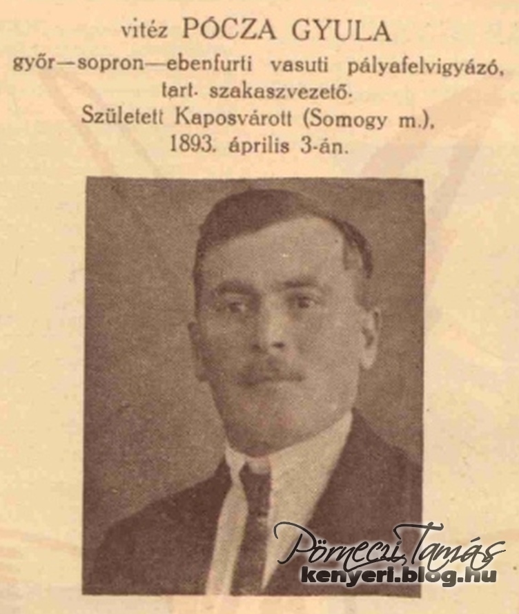 Vitéz Pócza Gyula pályafelvigyázó