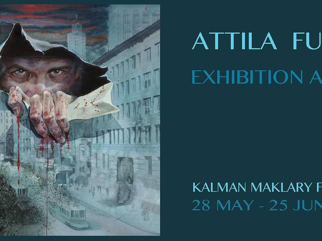 Futaki Attila kiállítása a Makláry galériában, 2015 május-június