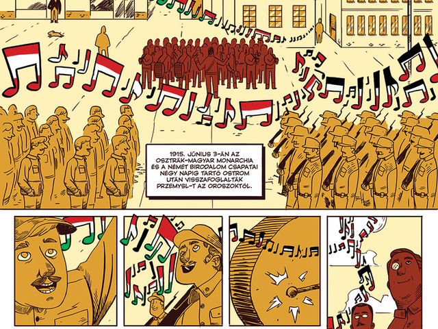 Przemyśl énekel ("Honvédek és huszárok lengyel földön...", 10.)
