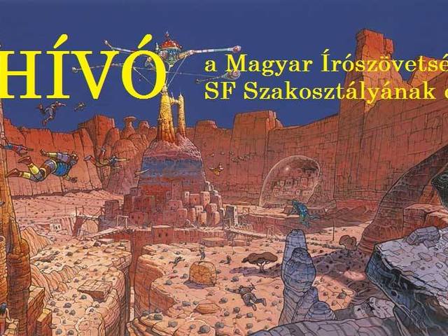 SF és vizualitás - beszélgetés az Írószövetség székházában, 2015. április 15.