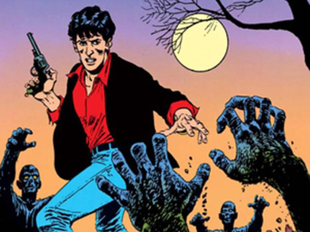 Dylan Dog minikiállítás a Pizzicában