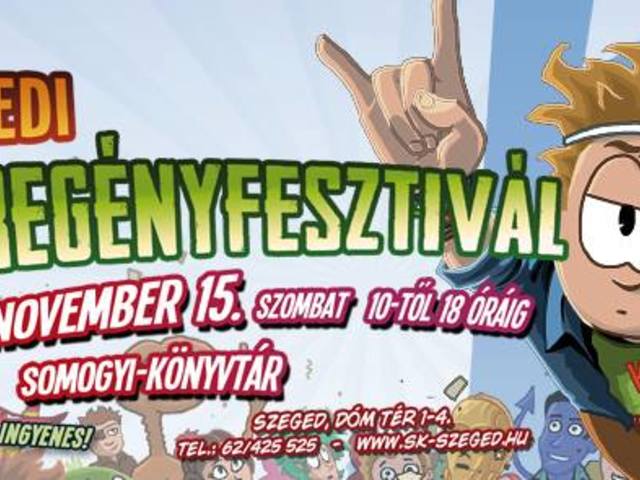 Újdonságok a 6. Szegedi Képregényfesztiválon