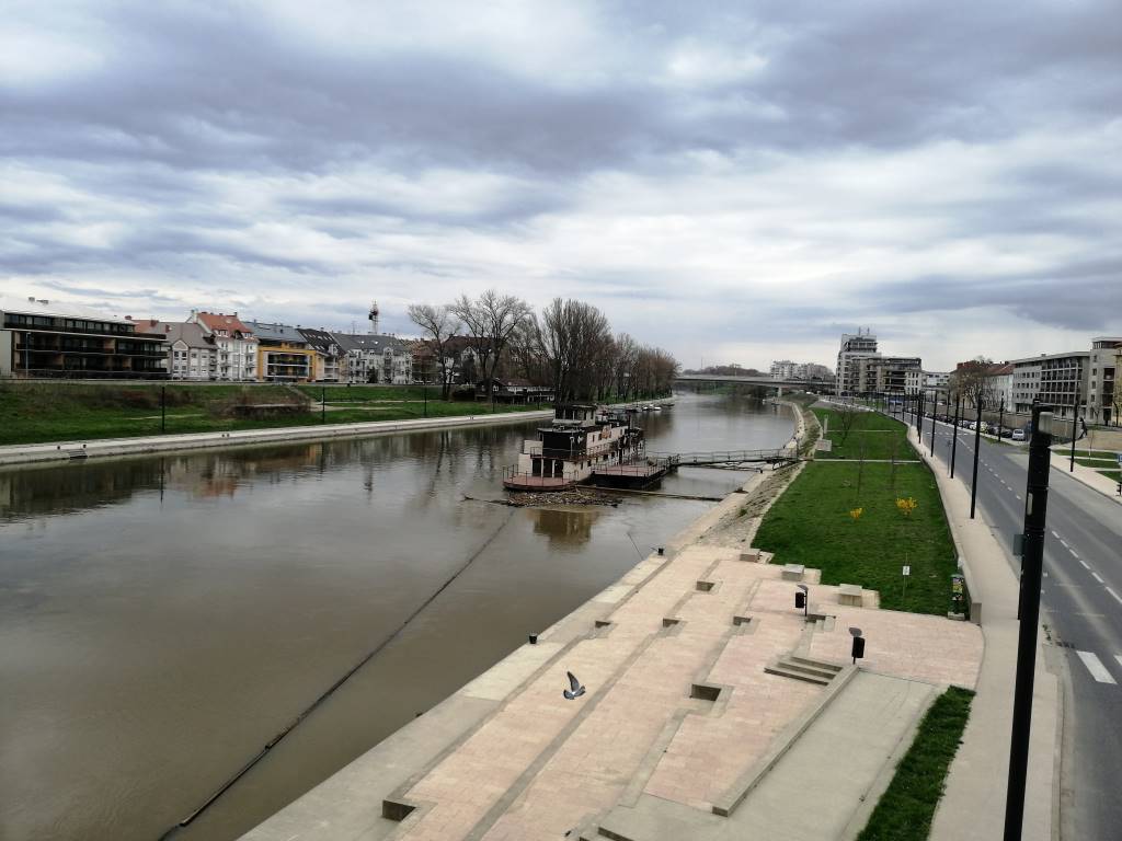 Mosoni-Duna, Győr (a Kossuth-hídról)