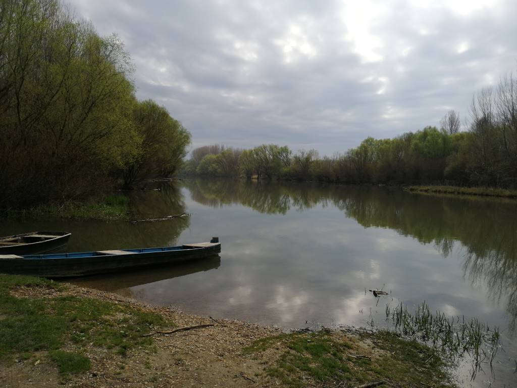Mosoni-Duna a dunaszegi turisztikai pihenőhelynél