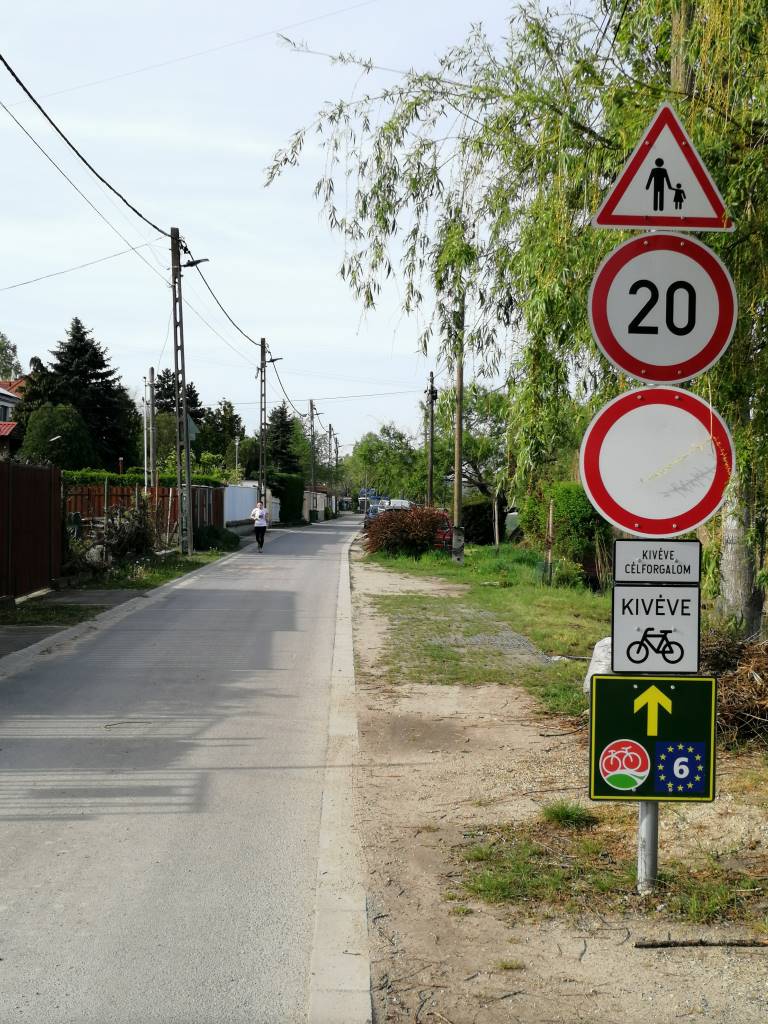 Eurovelo 6 kerékpáros útvonal - Soroksár, Budapest (23. kerület)