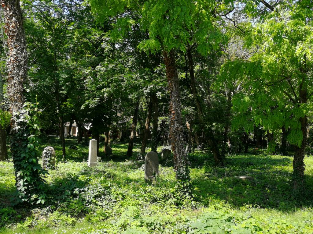 Református temetőben sok nagyon régi sír / sírkő található - Kecskemét
