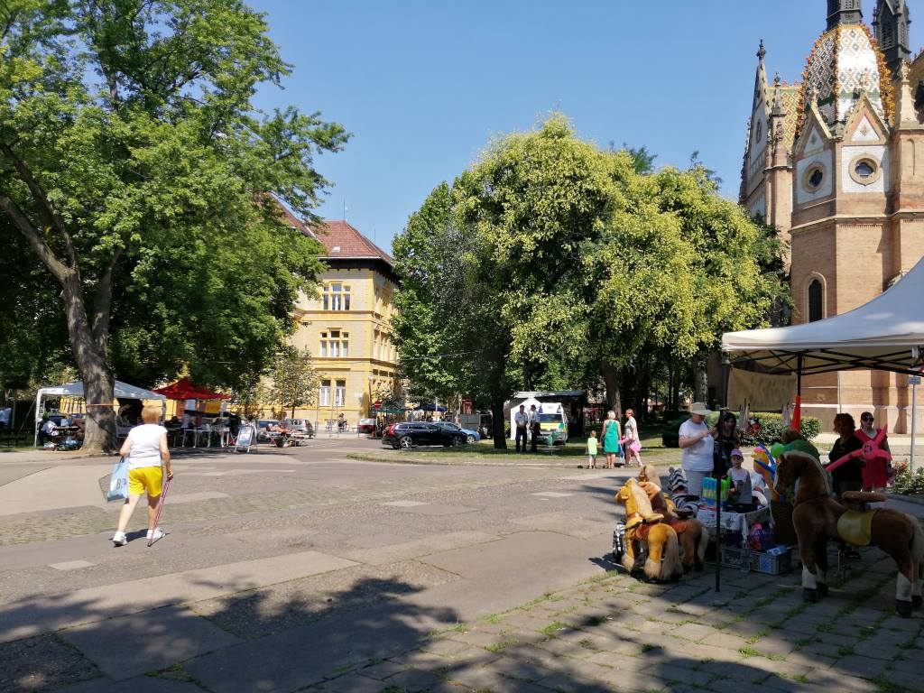 Életkép a Szent László Napok helyszínén - Szent László tér, Budapest, 10. kerület