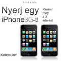 Celldorado - Nyerj egy iPhone 3G-t!