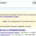 Google térkép a szponzorált linkek között is
