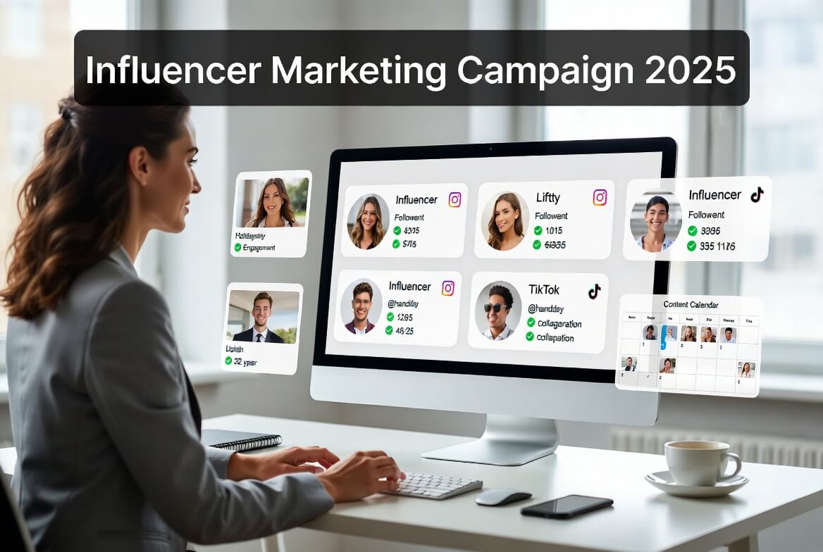 Influencer marketing kampány 5 lépésben – így csináld helyesen 2025-ben