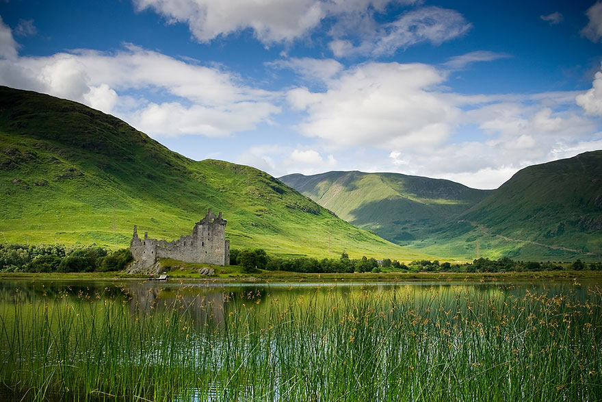 Kilchurn kastélyrom, Skócia