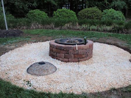pool-and-garden-outdoor-fire-pit-design-photos-made-of-brown-stone-on-creamy-floor-in-green-yard-outdoor-fire-pit-designs-photos-in-garden-inspirations-for-backyard-party.jpg