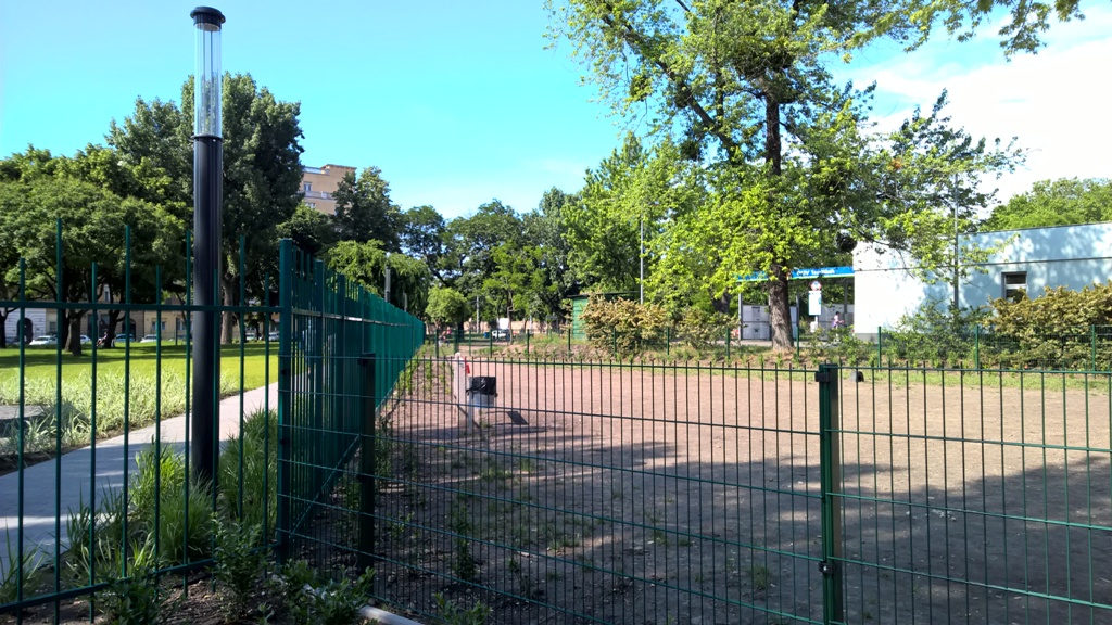 A kutyafuttató nagyon fontos eleme a térnek