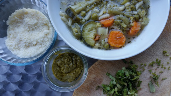 Minestrone verde - kedvenc olasz levesünk nyári kiadásban