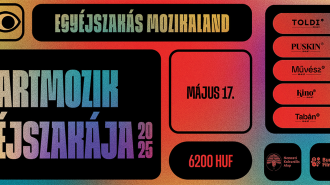 Este teremavatással, hajnalban reggelivel vár az Artmozik éjszakája