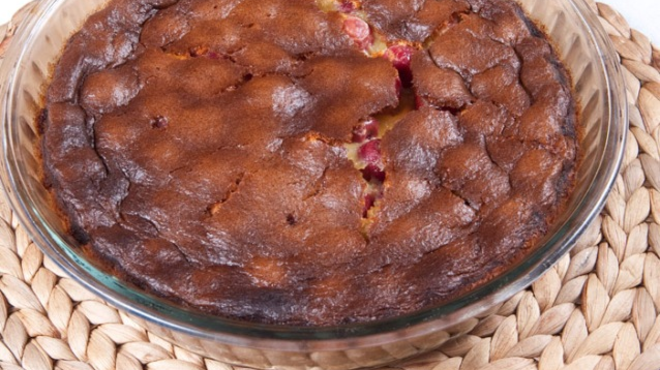 Cseresznyés clafoutis