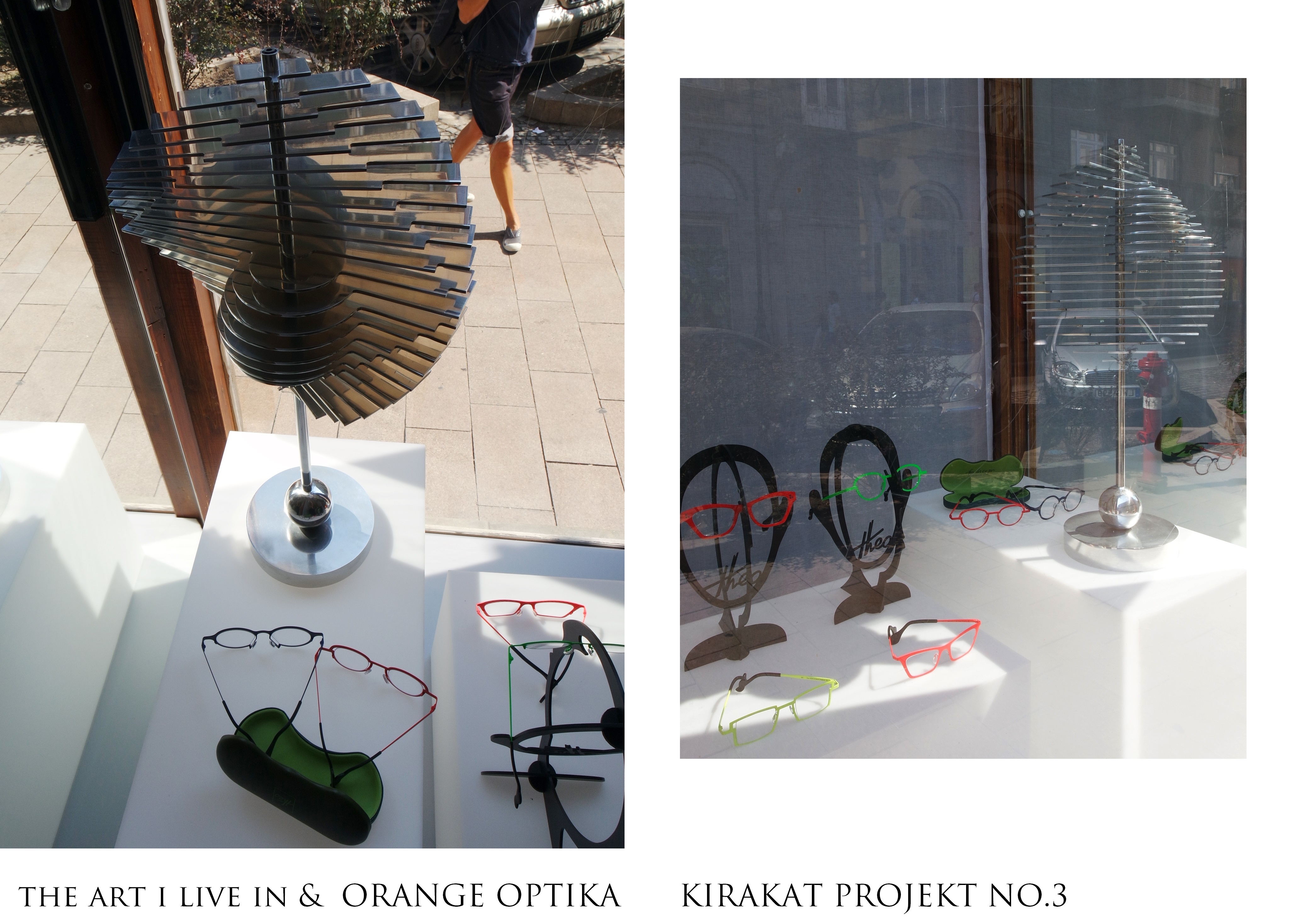 ART&FASHION: The Art I Live In & Orange Optika / Projekt NO.3