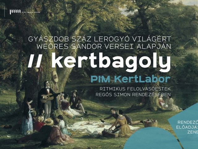 kertbagoly/ ritmikus felolvasóest
