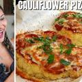 Karfiol szelet pizza