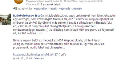 MDF-ből a Fideszbe
