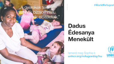 Plakátkampányt indít az ENSZ Magyarországon élő menekültekről