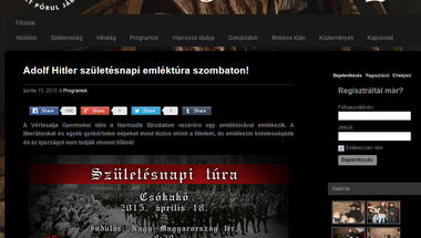 Hitlert ünneplik a Jobbik vadhajtásai - nyesésre fel, Vona Gábor!