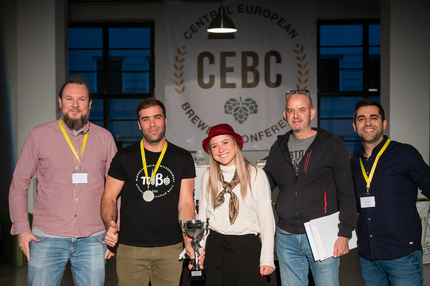 European Craft Beer Cup (ECBC) a díjazottak: <br /> Fotó: CEBC