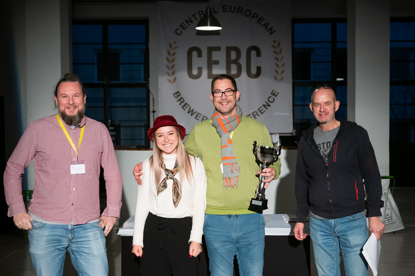 European Craft Beer Cup (ECBC) a díjazottak: &lt;br /&gt; Fotó: CEBC