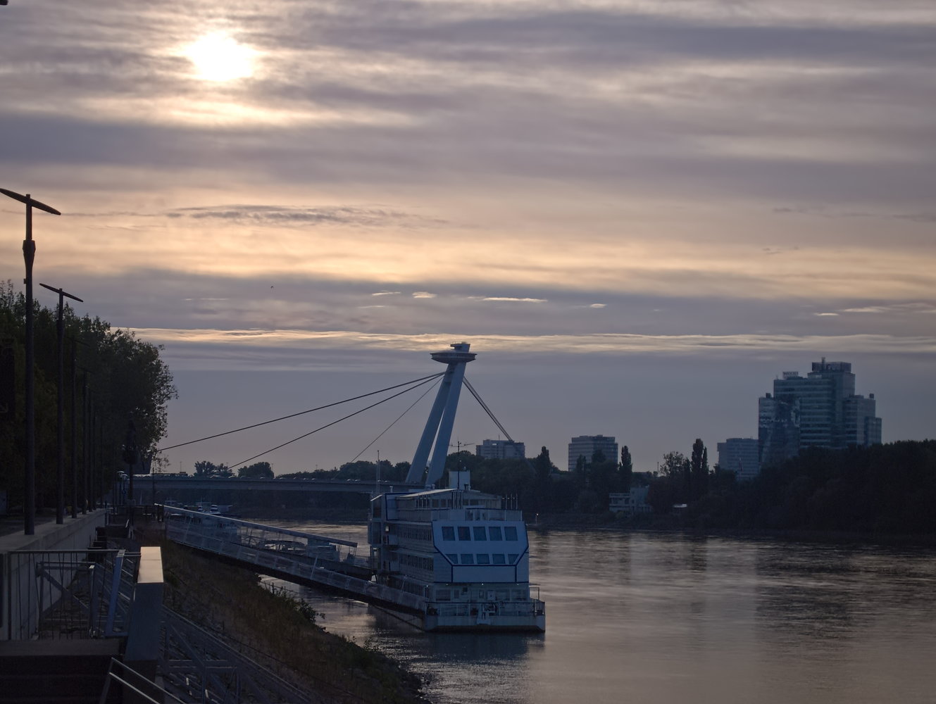 A szállásunktól nem messze már volt előtér a napfelkeltéhez...