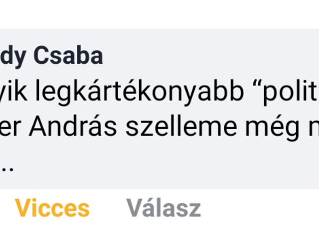 Schiffer "szelleme" jól kiosztja Czeglédyt, Gyurcsányt, saját egykori pártját és az egész ellenzéket is