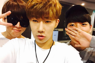 Sung Kyu Twitter update x Woo Hyun & Sung Yeol (2015.05.22.)