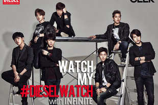 Infinite (2014.12. Geek) - Diesel Watch reklámfotók