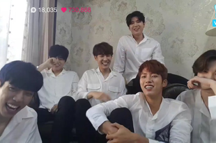 ►INFINITE on V Live (2017.09.14.) - angol felirattal