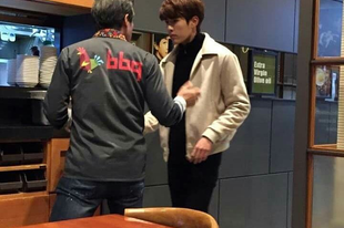 @sean_0924 Instagram update - Sung Yeol at his family restaurant