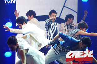 Infinite - tvN Music Show Newton (2010.06.24.)