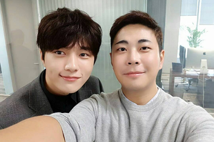 @wooklee910 Instagram update with Myung Soo (2017.09.14.)