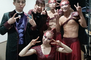 @jazzmoon79 Instagram update - Sung Kyu, "Vampire" cast