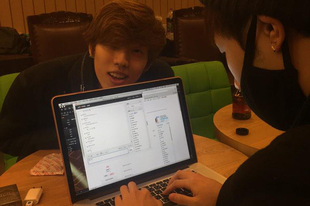 Sung Kyu Twitter update x Dong Woo (2014.12.24.)