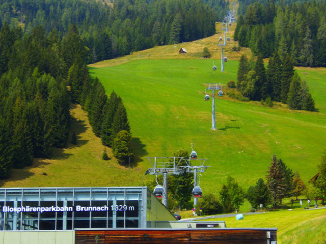 Az álló felvonó esete Kiránduló Katival - Biosphärenparkbahn