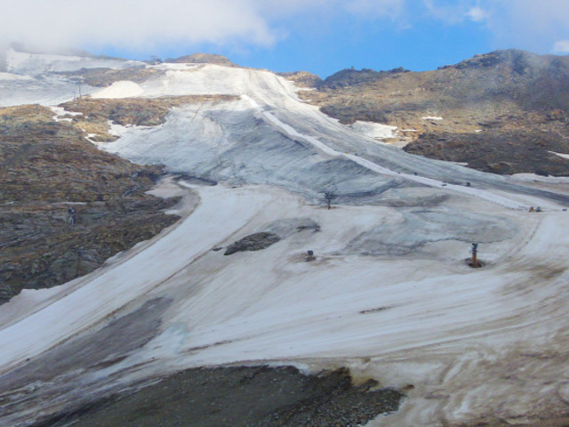 Hógolyózás nyáron - Mölltaler Gletscher