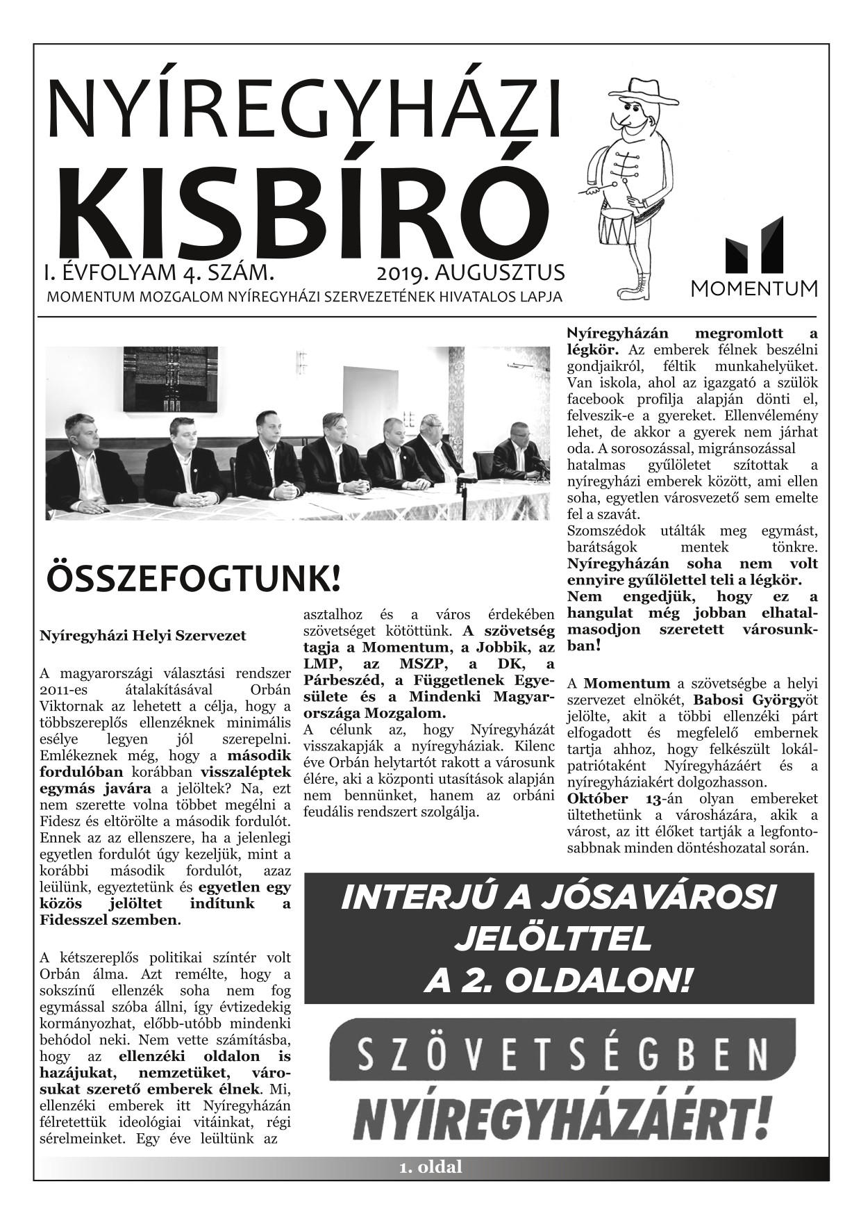 Nyíregyházi Kisbíró 2019. augusztus