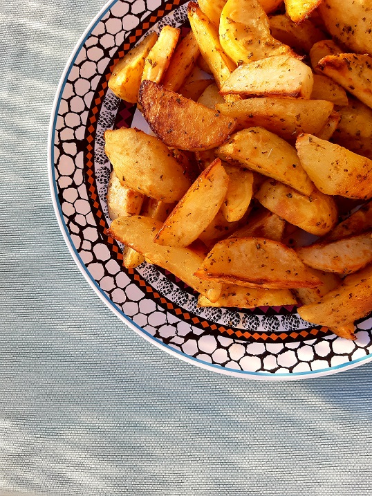 Fűszeres steakburgonya házilag