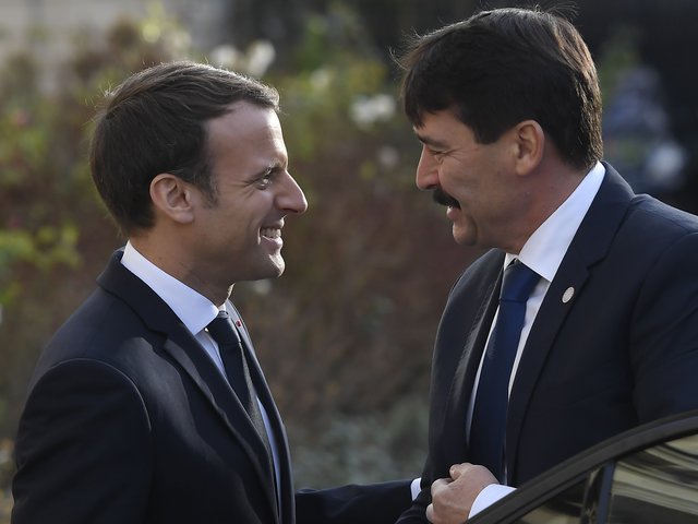 A párizsi klímamegállapodás végrehajtásáról egyeztetett a magyar és a francia elnök