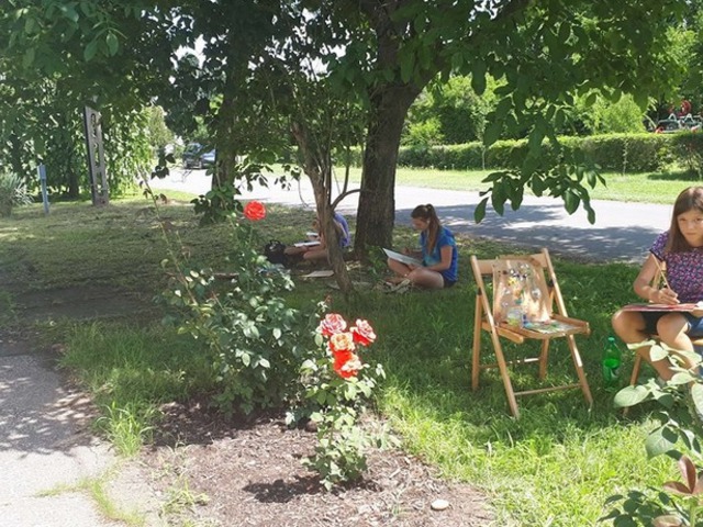 Kisoroszi festőtábor