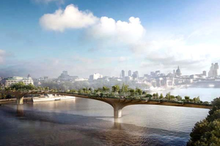 Garden Bridge, zöld gyaloghidat terveznek építeni Londonban