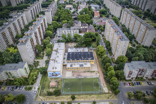 Kispest madártávlatból