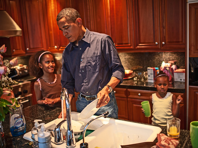 Barack Obama a kulisszák mögött