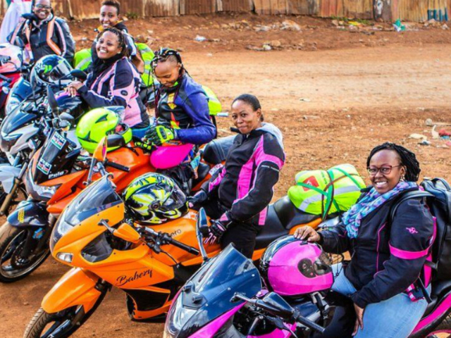 Kenya női motorosbandája