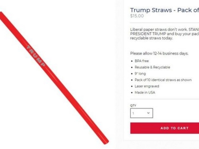 Trump nagy szívószál-háborúja