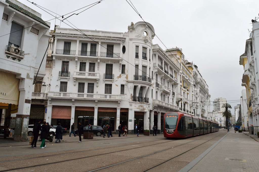 Casablanca, Art Deco (Art Nouveau) stílusú épület